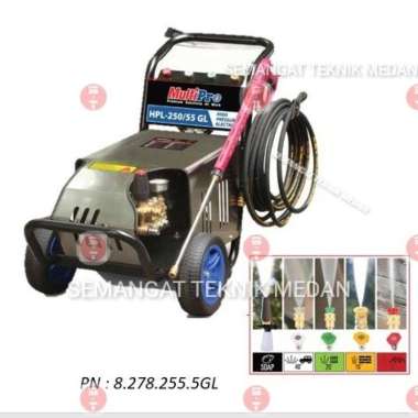 HPL250/55 MESIN STEAM CUCI JET CLEANER 250BAR MULTIPRO HPL 250 55 BAR