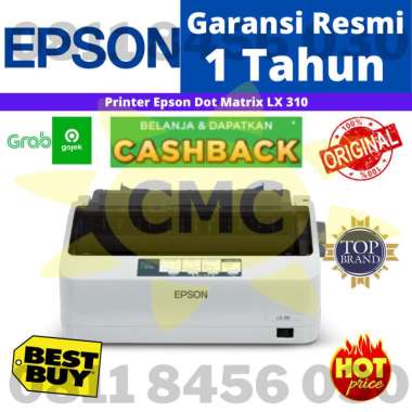 EPSON PRINTER LX-310 LX310 LX 310 Resmi Dot Matrix