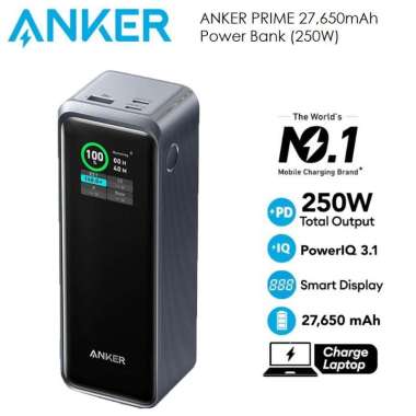 ANKER A1340 - ANKER PRIME 27650mAh Power Bank (250W) Black