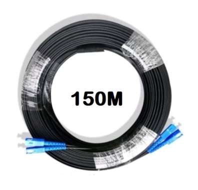 Netfo 2CORE-SC-SC-SM-DP 150M Precon 2 Core SC-SC Fiber Optic Drop Core Kabel 2 core 3 Selling 150M N