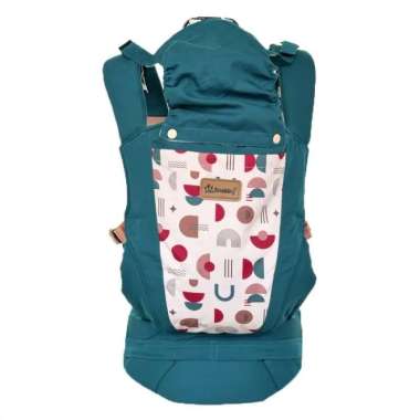Snobby Gendongan Bayi Ransel Double Fungsi M-Shape Urdha Series - SBG 8141 green