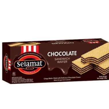Selamat Wafer Sandwich Chocolate 145gr