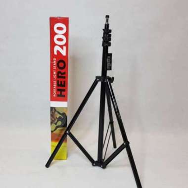 LIGHT STAND HERO 200 / STAND LAMPU STUDIO PHOTO EXCELL 200