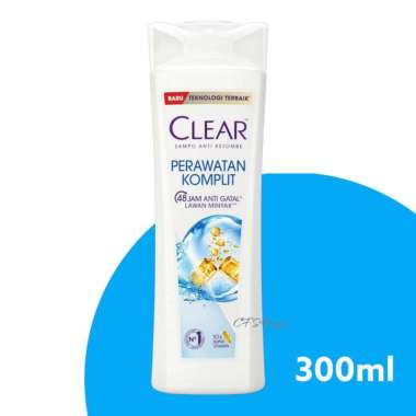CLEAR Shampoo Anti Ketombe Perawatan Komplit - 300ml
