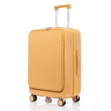 Navy Club Eudora Koper Hardcase PC - 4 Roda Putar TSA Lock - Size 29 Inch Yellow
