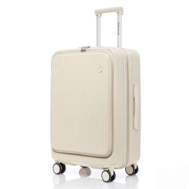 Navy Club Eudora Koper Hardcase PC - 4 Roda Putar TSA Lock - Size 29 Inch White