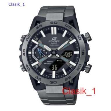 Original 100%!! Casio Edifice ECB-2000DC-1ADF Jam Tangan Pria ECB-2000DC-1A ECB2000DC Garansi Resmi
