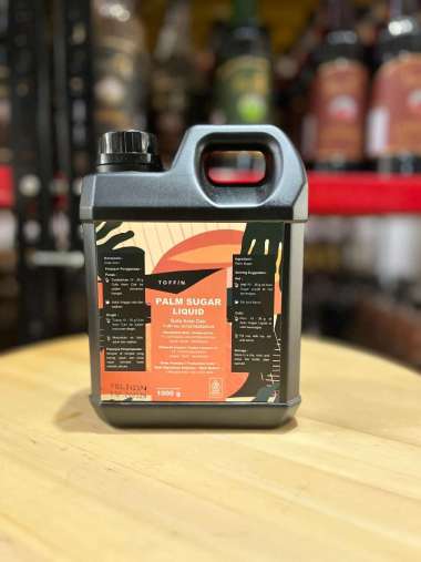 Toffin Organic Aren Sugar - Gula Aren Cair - Liquid Gula Aren 1000gr