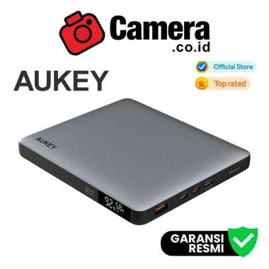 CAMERA.CO.ID - AUKEY Powerbank 20000mah PB-Y44 Sprint X 20K 100W 20000 mAh Laptop Power Bank with PD