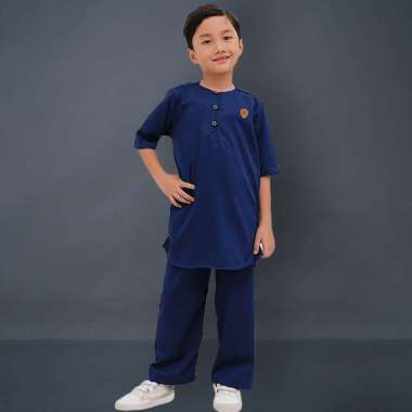 Kawan Muslim - Setelan Koko Anak Laki Laki Usia 1 Sampai 12 Tahun Baju Muslim Anak Lengan Pendek Pre