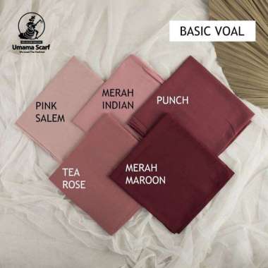 Part 1 Basic Voal Umama dan Paris Premium Kodian 20 pcs