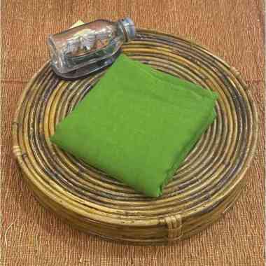 Paris Jadul Jilbab Segi Empat Hijau daun