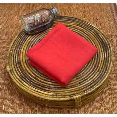 Paris Jadul Jilbab Segi Empat Merah cabe