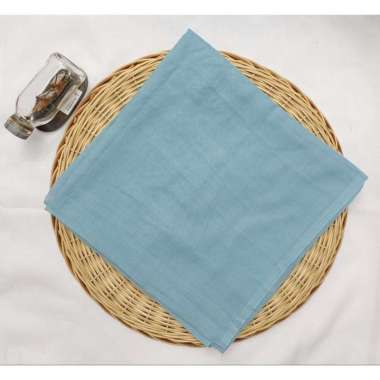 Paris Jadul Jilbab Segi Empat Biru wardah