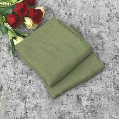 Paris Jadul Jilbab Segi Empat Olive