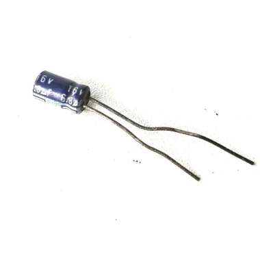 Kapasitor Elco 6,8uf - 16v 6,8uf16v 6,8uf/16v Capacitor