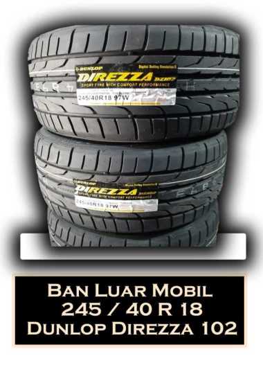 Ban Luar Dunlop 245 / 40 r18 DZ102 AUDI A5 New - dl242026 -