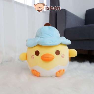 ISTANA BONEKA Telur Bebek Menetas With Topi Lucu Egg Duck Ekspresi Unik Mainan Anak Hadiah Ulang Tah