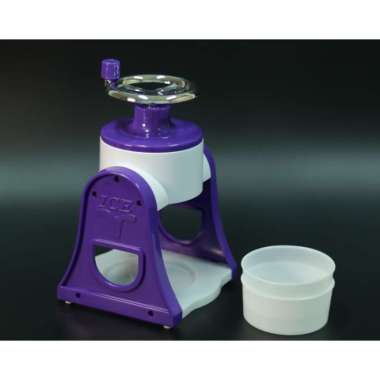 Mesin serut es / alat penghancur es / mesin es serut listrik warna ungu