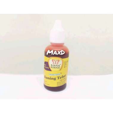 Koepoe Koepoe Pewarna Makanan Warna Kuning Telur 30ml 1Pcs