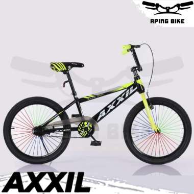 Sepeda Axxil 211 TORPEDO 20 Sepeda BMX Sepeda Anak 20 inch Hitam Kuning