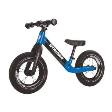 STRIDER - 12 ST-R BLUE CARBON BALANCE BIKE Sepeda Keseimbangan