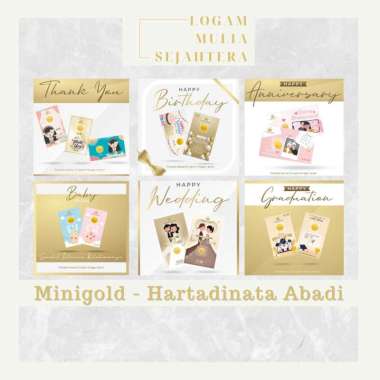 LOGAM MULIA HARTADINATA MINIGOLD 0.25Gr