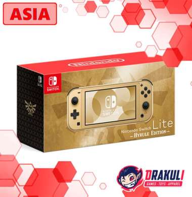 Nintendo Switch Lite Console Hyrule Edition (Asia/English)