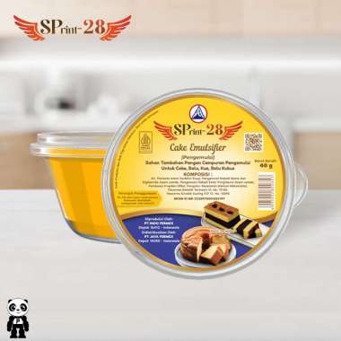 SPrint-28 Cake Emulsifier 40g SP Pengembang Kue dan Bolu