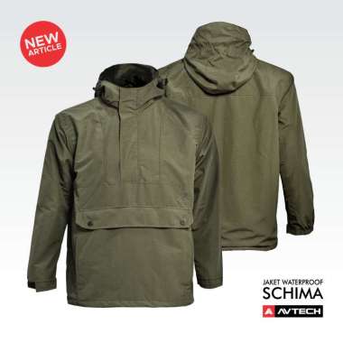 Supervice - Jaket Pria Wanita - Jaket Waterproof Windbreaker Outdoor - Jaket Motor Harian - Schima H