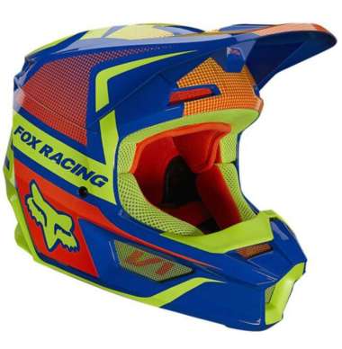 FOX Racing V1 Oktiv Helmet, ECE [Blue] L