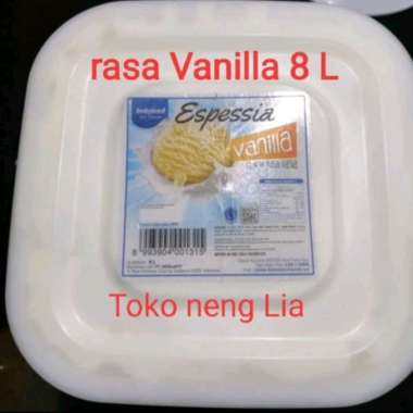 Es Krim Vanilla 8L/es krim vanila 8 L indoeskrim indofood