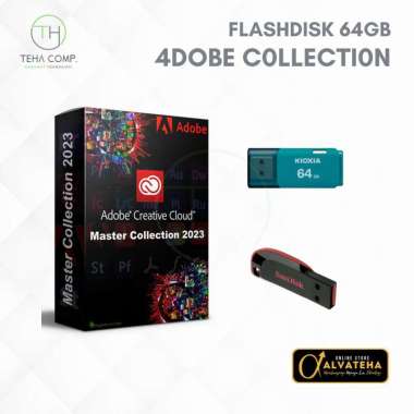 Flashdisk 64GB Master Collection S0ftw4re Ad0be Design Full Version CS6 2023 32GB