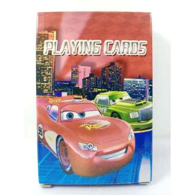 Kartu Remi Gambar Karakter Cars