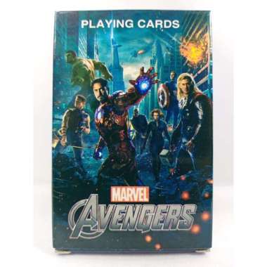 Kartu Remi Gambar Karakter Avengers