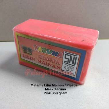 350gr Lilin Mainan / Plastisin / Malam - Mainan Edukasi - Merk Taruna Pink