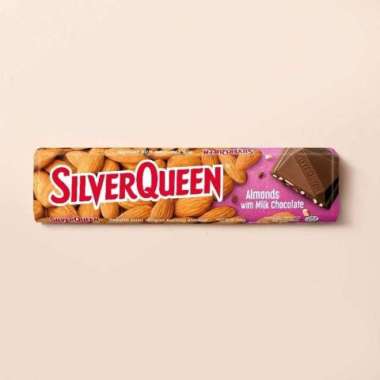 Promo Harga Silver Queen Chunky Bar Almonds 30 gr - Blibli