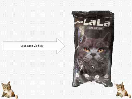 Pasir Lala 25 Liter Pasir Kucing Gumpal Wangi Premium 25L