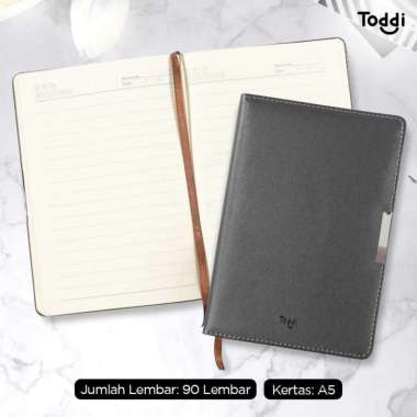 Buku Catatan Bisnis Cover Kulit Kertas A5 1623 Catatan Aesthetic Tulis Kecil Tebal Lucu Sekolah Mura