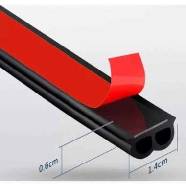 Karet Peredam Pintu Mobil Model B Peredam B