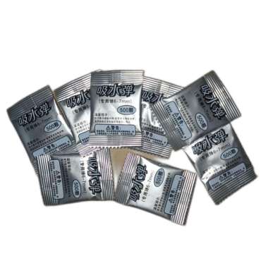 Mainan BB Gel Sachet Ukuran 6-7mm / 7-8mm Harus Direndam Dulu 6-7mm isi 500