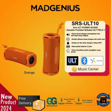 SONY Original Bluetooth Speaker Sony SRS-ULT10 / Seri ULT POWER SOUND / Speaker Portabel Nirkabel UL