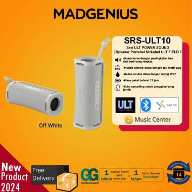 SONY Original Bluetooth Speaker Sony SRS-ULT10 / Seri ULT POWER SOUND / Speaker Portabel Nirkabel UL