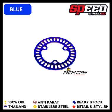 Piringan Sensor ABS Heng + Baut Probolt Stainless King Nut Filano Thailand Piringan Blue