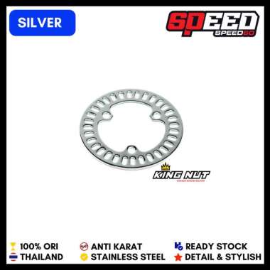 Piringan Sensor ABS Heng + Baut Probolt Stainless King Nut Filano Thailand Piringan Silver