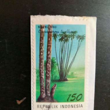 Perangko Indonesia Koleksi Flora Riau