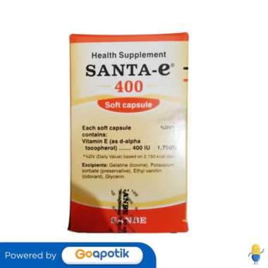 SANTA-E 400 IU BOTOL 30 KAPSUL