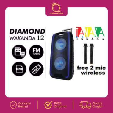 Speaker Bluetooth Tanaka Wakanda 12 inc