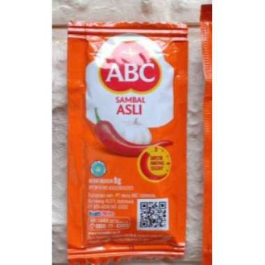 Sambal Asli ABC Extra Pedas Sachet Kecil 8gr 18gr Saos Saus Cabe Ekstra