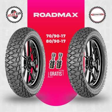Paket Ban Tubles Motor Bebek ZENEOS ROADMAX 70/90 - 80/90 Ring 17